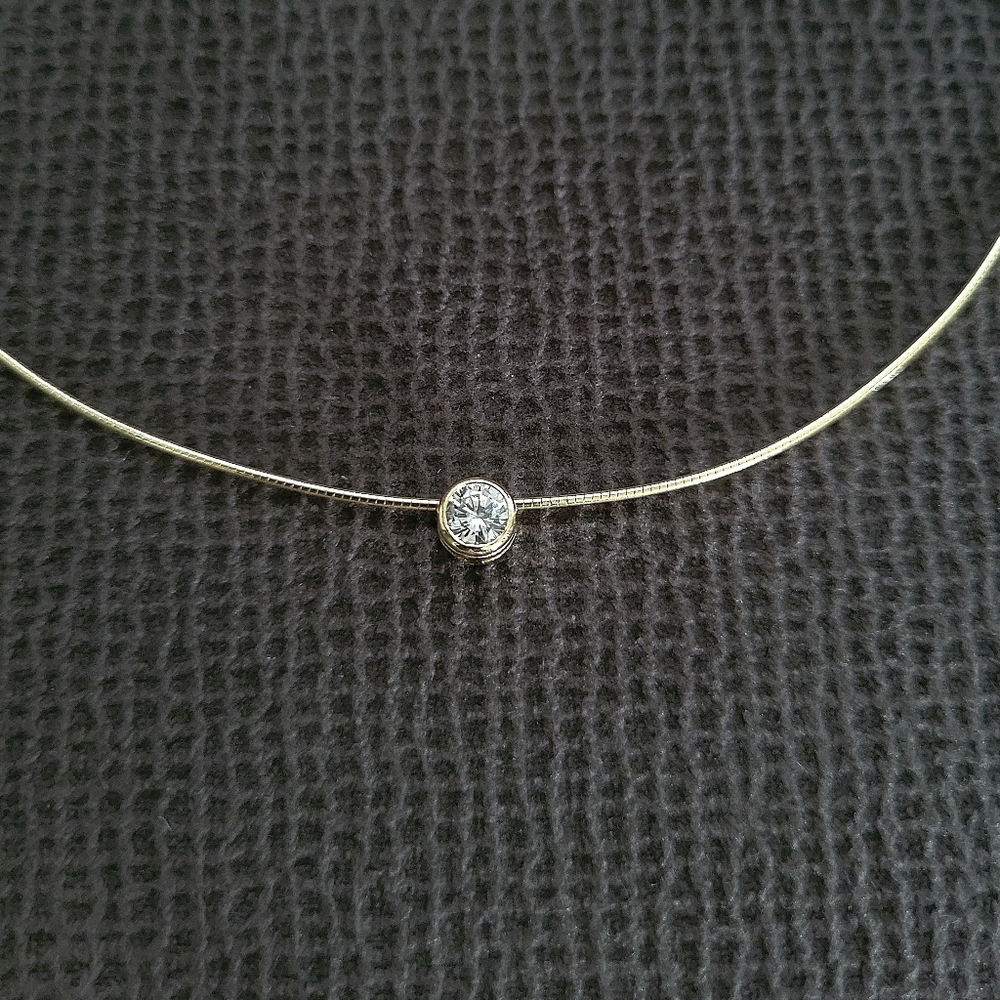 Mia Fiore Cubic Zirconia💎 Slider Necklace - NWT - Picture 3 of 16